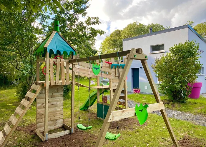 Maison Au Calme A 2,4km De La Mer, Kids Friendly Tatil Evi Jullouville-les-Pins